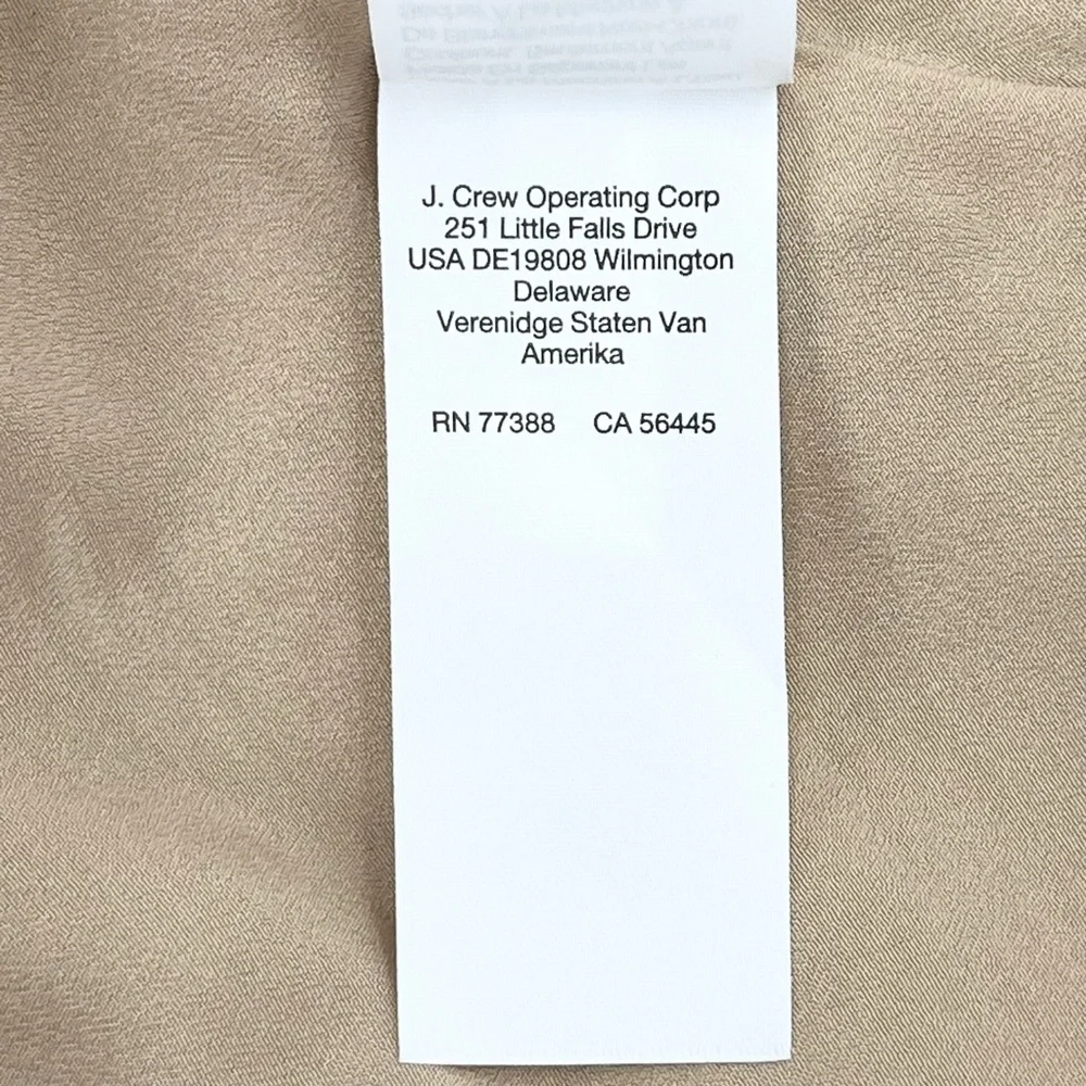 J. Crew Champagne Sequin Camisole with Black Lace Trim - Picture 12 of 12